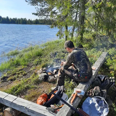 Chalet Kutulammen Eraemoekki Saunalla Ranua