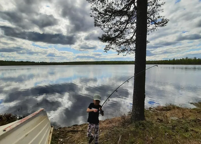 Kutulammen Eraemoekki Saunalla Horská chata *