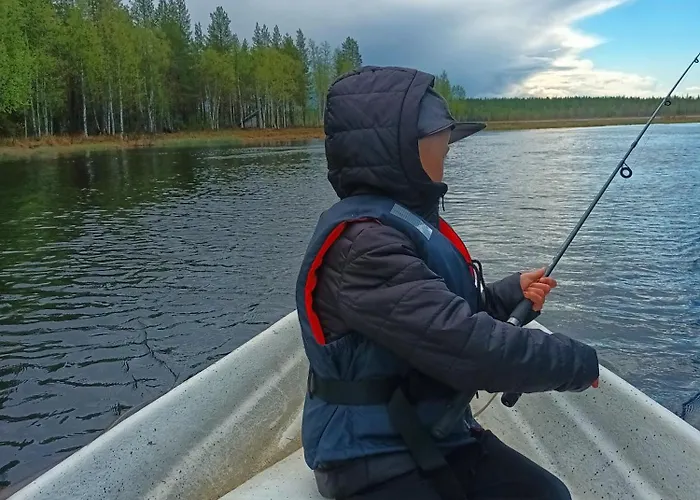 Kutulammen Eraemoekki Saunalla Horská chata Ranua