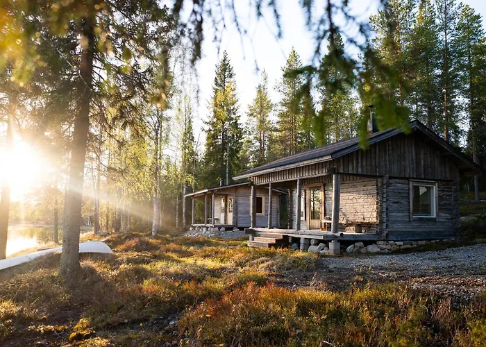 Horská chata Kutulammen Eraemoekki Saunalla Ranua