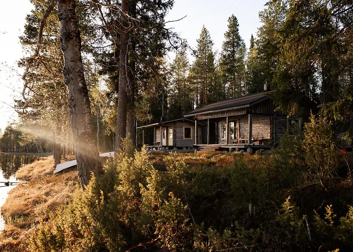 Horská chata Kutulammen Eraemoekki Saunalla Ranua